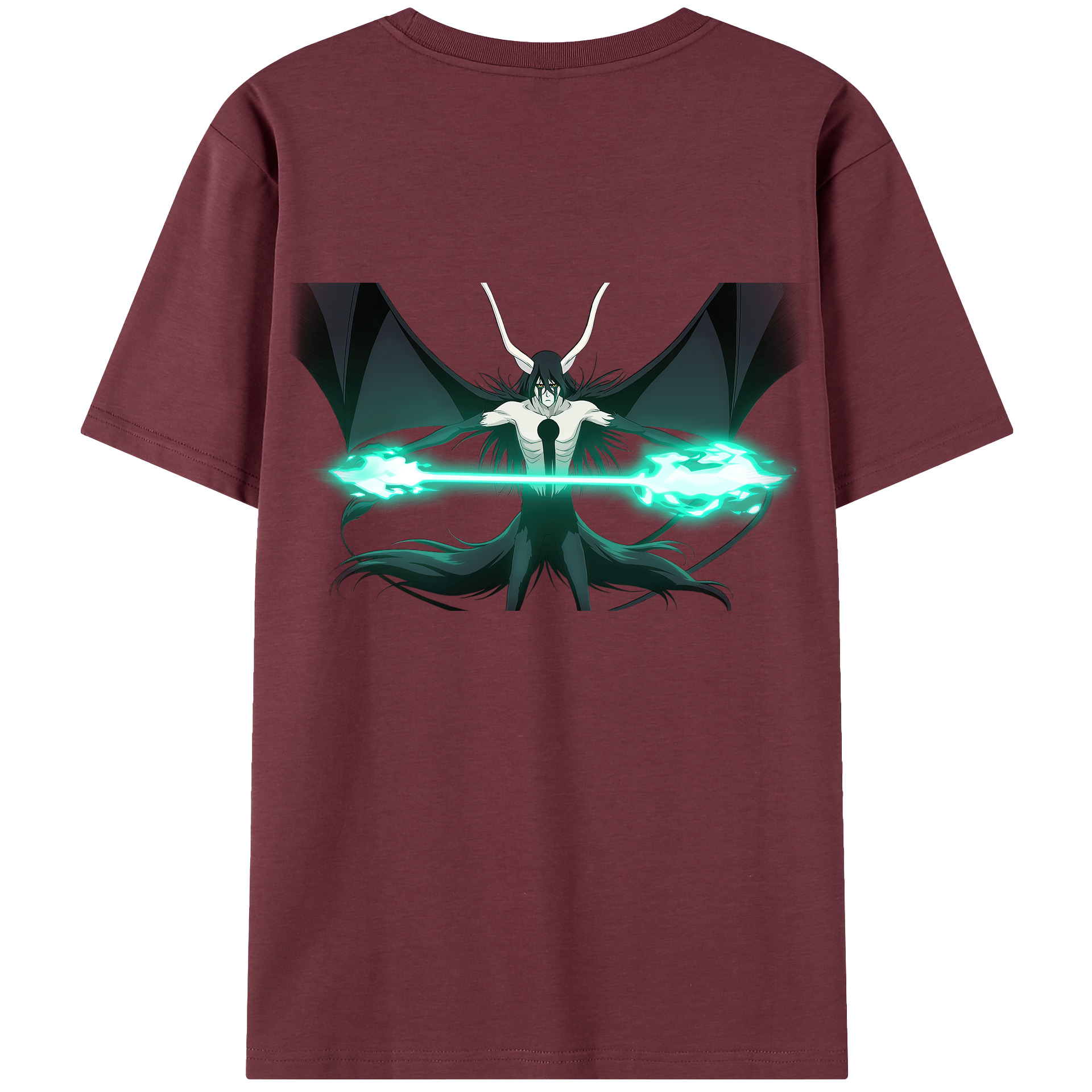（画像用） ブリーチ ウルキオラ·シファー BLEACH Ulquiorra cifer 綿100％半袖Tシャツ（背面プリント）
